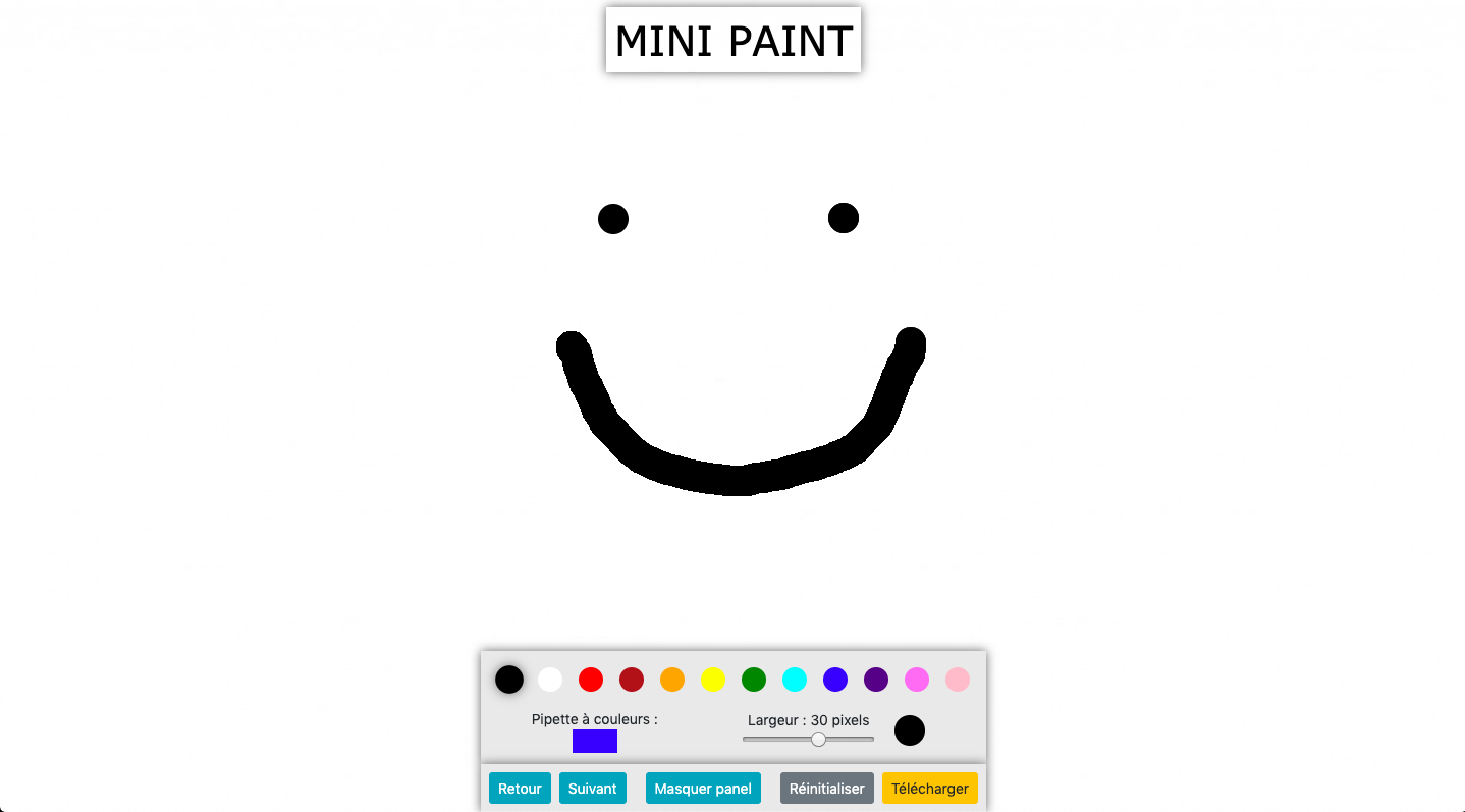 Image d'illustration de l'application web mini-paint!